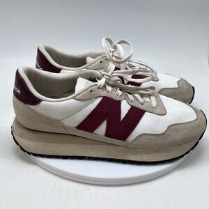 New Balance Sneakers Womens 9 B 237 WS237RB White Athletic Casual Running Shoes